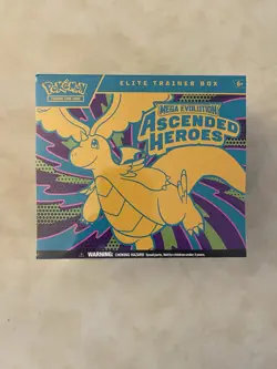 Pokemon Mega Evolution Ascended Heroes Elite Trainer Box Sealed New ships ASAP - Image 1
