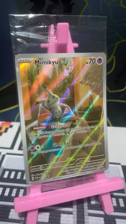 Mimikyu SVP 075 - Paldean Fates Black Star Promo - Pokemon TCG - Sealed - Image 1