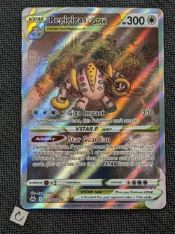 Regigigas VStar GG55/GG70 - Crown Zenith Galarian Gallery Pokemon TCG NM - Image 1