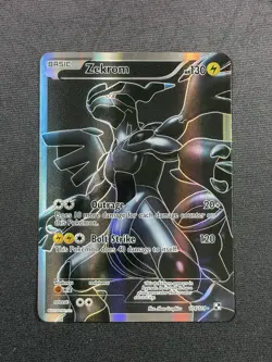 Pokemon TCG Reshiram 113/114 Zekrom 114/114 Black and White Holo Card Full Art - Image 2