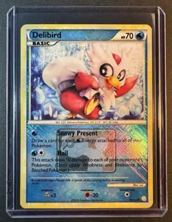 Delibird (League Promo) - 39/123 - Reverse Holo League & Championship Cards - NM - Image 1