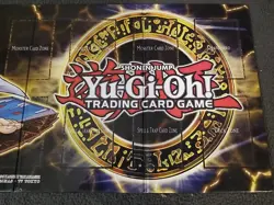 Yugioh Trading Card Game Mat Board Konami Shonen Jump 1996 Anime Double Sided NM - Image 3