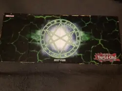 Yugioh Trading Card Game Mat Board Konami Shonen Jump 1996 Anime Double Sided NM - Image 4