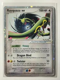 Rayquaza EX 039 Promo Card 2006 MP/HP EX Collector Tin - Image 3