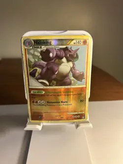 Pokemon Lot – Nidoking Reverse Holo (HP) + Nidoqueen (MP) - Rare – 2 Card Bundle - Image 3