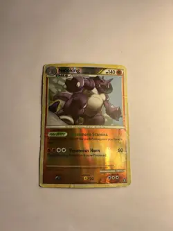Pokemon Lot – Nidoking Reverse Holo (HP) + Nidoqueen (MP) - Rare – 2 Card Bundle - Image 5
