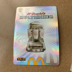 McDonalds trading Cards - MULTIMIXER Legendary UNUSED CODE 08/24 - Image 1
