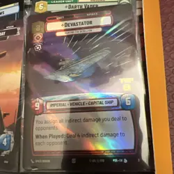 Used Star Wars Unlimited Lot GB Top 8 Devastator+1K Cards JTL, TR, Spark, Etc - Image 5