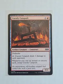 Unruly Catapult - Wilds of Eldraine - LP - MTG Magic - Common - Creature - Image 1