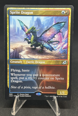 Sprite Dragon - Ikoria - PROMO PACK - #369 - Magic MTG 2022 - Image 1