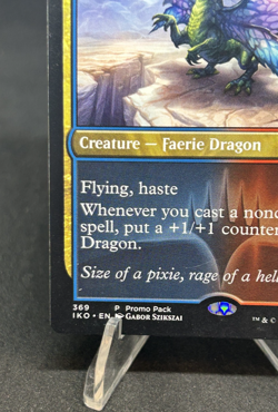 Sprite Dragon - Ikoria - PROMO PACK - #369 - Magic MTG 2022 - Image 4