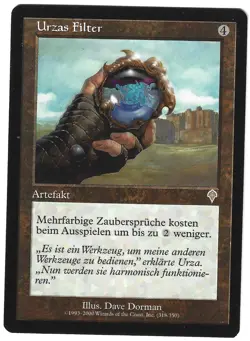 TOP Urzas Filter / Urza's - INVASION - deutsch (played +) ** Rare ** - Image 1
