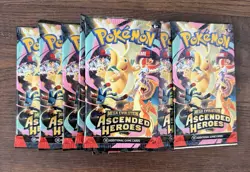 Pokemon Ascended Heroes Booster Packs - 10 Packs Factory Sealed New 🌟 - Image 1