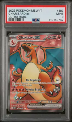 Pokemon Charizard Ex 183/165 151 PSA 9 ITA - Image 1