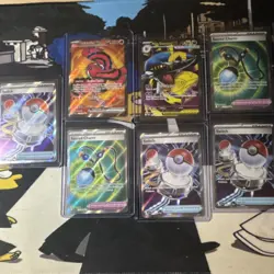 Pokemon phantasmal flames Lot 7x Switch Sacred Charm Octillery Mega Sharpedo - Image 1