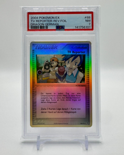 2004 Pokemon EX - TV Reporter #88 Reverse Foil Dragon Set PSA 7 NEAR MINT GERMAN - Image 3