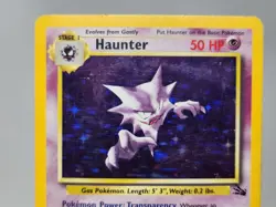 Pokemon Haunter 6/62 Holo Rare Fossil Unlimited HP sc - Image 3
