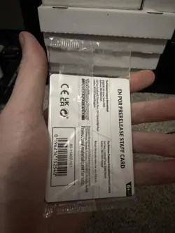 Pokemon TCG Perfect Order STAFF Promos Sealed Set of 4 New *Sealed* Near Mint nm - Image 3