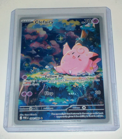 2026 Pokemon Perfect Order, Full Art Illustration Rare Clefairy #094/088. - Image 1