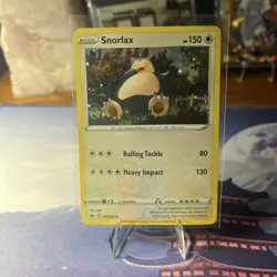 Snorlax 140/202 Cosmos Holo Sword & Shield Pokemon NM/M - Image 1