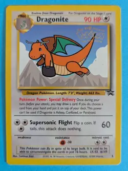Pokemon Dragonite #5 WOTC Black Star Promo 5/53 - Image 1