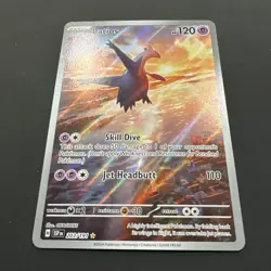 Pokemon Latios 203/191 Illustration Rare Holo SV08: Surging Sparks 120 HP - Image 2