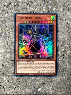 Yugioh TCG Regenesis Lord ALIN-EN017 Ultra Rare 1st Edition NM-M - Image 1