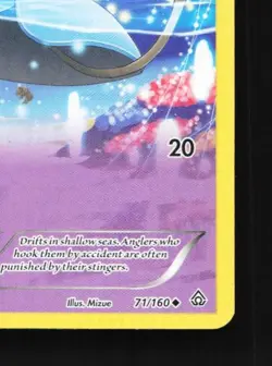 Tentacool 71/160 HP Primal Clash English Pokemon Card TCG - Image 3