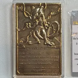 1999 Pokemon "Mewtwo" 23 Karat Gold Plated Special Edition Trading Card Collect - Image 4