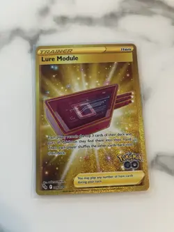 Lure Module 088/078 Secret Rare Gold Trainer Card(Pokemon TCG GO) - Image 2