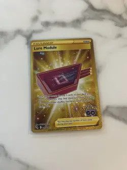 Lure Module 088/078 Secret Rare Gold Trainer Card(Pokemon TCG GO) - Image 3