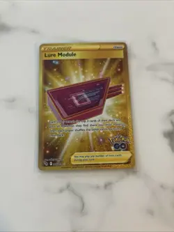 Lure Module 088/078 Secret Rare Gold Trainer Card(Pokemon TCG GO) - Image 4