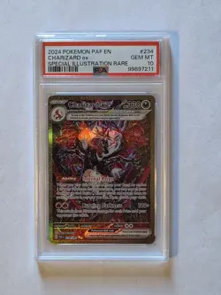 PSA 10 Charizard EX 234/091 SIR - Paldean Fates English GEM MINT Pokemon Card - Image 1