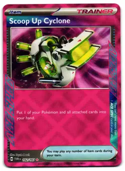 Scoop Up Cyclone 162/167 - Twilight Masquerade Pokemon TCG - NM Card - Image 1