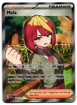 Mela 140/131 - Prismatic Evolutions Ultra Rare Pokemon TCG - LP Card - Image 1