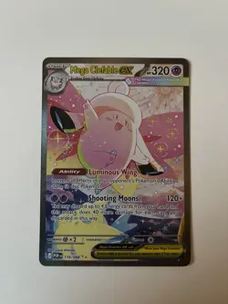 Mega Clefable ex 119/088 Special Illustration Rare SIR Pokemon Perfect Order NM - Image 4