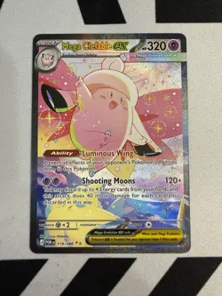 Mega Clefable Ex 119/088 Pokemon Perfect Order Special Illustration Rare - Image 1