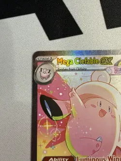 Mega Clefable Ex 119/088 Pokemon Perfect Order Special Illustration Rare - Image 3