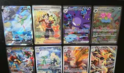 Pokemon TCG Card Lot - 151 Destined Rivals - Venusaur Crobat SIR & IR + More - Image 3