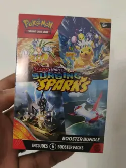 🔥Pokemon TCG Surging Sparks Booster Bundle 6 Packs New Sealed 🔥 - Image 1