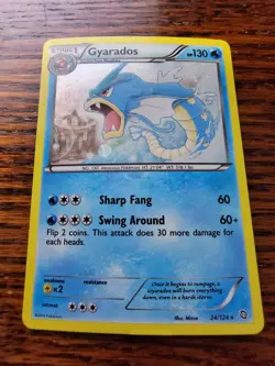 MP! Pokemon TCG Gyarados Dragons Exalted 24 Holo Cosmos Holo Rare - Image 1