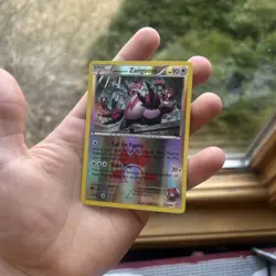 Pokemon TCG Team Magma's Zangoose 22/34 Double Crisis Reverse Holo - Image 1