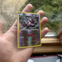Pokemon TCG Team Magma's Zangoose 22/34 Double Crisis Reverse Holo - Image 2