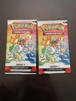 Pokemon First Partner Illustration Collection Unopened 2 Packs - Image 1