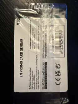 Pokemon TCG Gengar Gamestop Exclusive Stamped Promo Perfect Order Sealed - Image 2