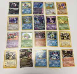 Pokemon Cards Lot Of 20 Holo & Non Holo Vintage See Description - Image 1