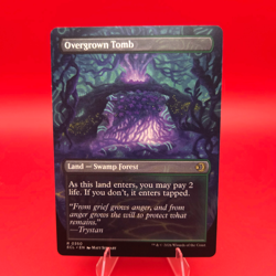 Overgrown Tomb | 350 | Rare | Borderless Regular | Lorwyn Eclipsed | MTG - Image 2