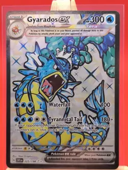 Gyarados ex 225/198 Scarlet & Violet Terra Full Art Ultra Rare Pokemon Card New - Image 1