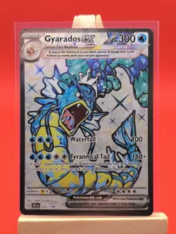 Gyarados ex 225/198 Scarlet & Violet Terra Full Art Ultra Rare Pokemon Card New - Image 2