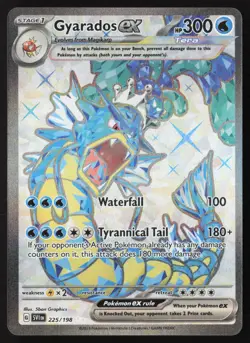 Gyarados ex - 225/198 - Ultra Rare - Scarlet & Violet Base - Pokemon Card - NM/M - Image 1